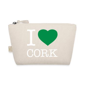 I LOVE CORK - Bio-Täschchen - Natur - Vorne