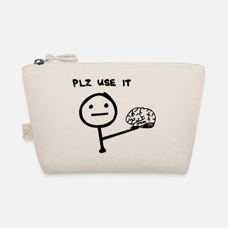 bitte benutze es Bio-Täschchen