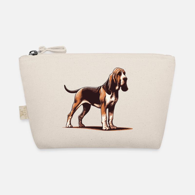 Bloodhound - Bio-Täschchen - Natur