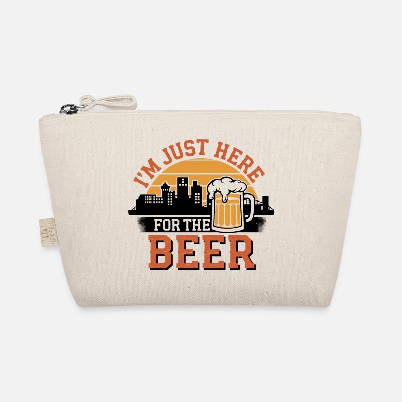 Just Here For The Beer Organic Pouch