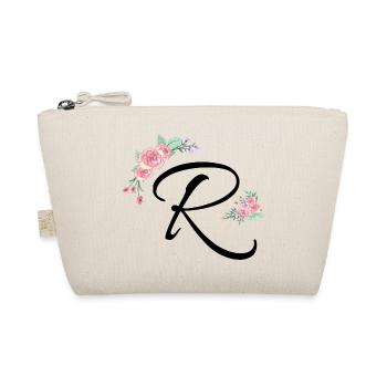 Lettre r fleurs - Trousse biologique - nature - Devant