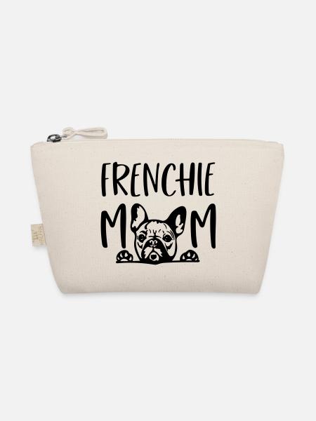 frenchie mom - Organic Pouch - nature - Front