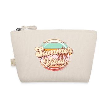 Summer Vibes Lake Nature Flora Art Flowers Sea - Organic Pouch - nature - Front