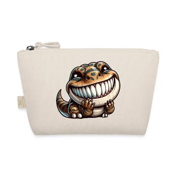 Mignon timide timide dinosaure dessin animé - Trousse biologique - nature - Devant