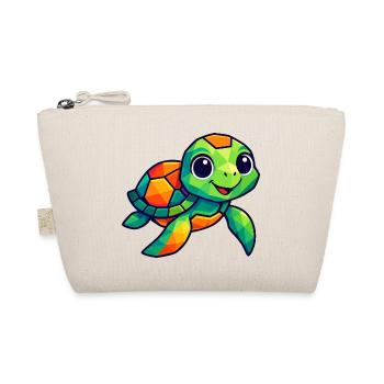 Tortue polygonale mignonne - Trousse biologique - nature - Devant