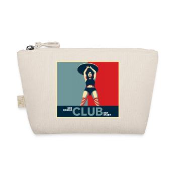 Der kleinste Club der Stadt Blau-Rot - Bio-Täschchen - Natur - Vorne