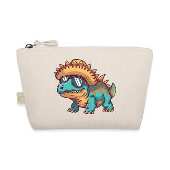 Dinosaurier stegosaurus Sombrero - Bio-Täschchen - Natur - Vorne