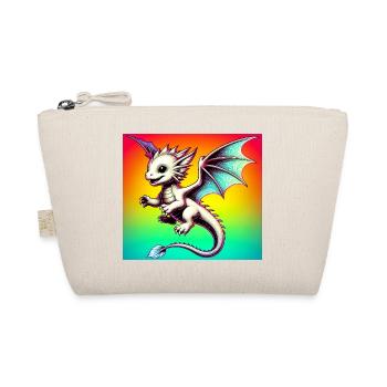 Drache - Bio-Täschchen - Natur - Vorne