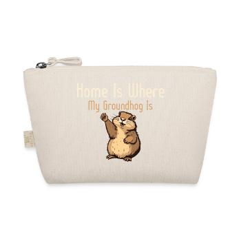 La maison est l’endroit où ma marmotte est un animal rongeur - Trousse biologique - nature - Devant
