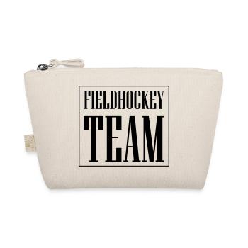 Field Hockey Team - Organic Pouch - nature - Front