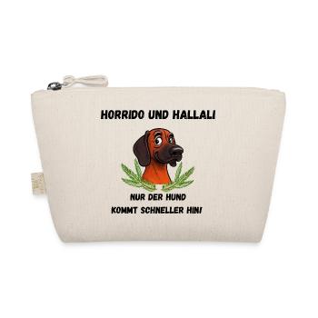 Teckel ludique avec breloque de chien de chasse - Trousse biologique - nature - Devant