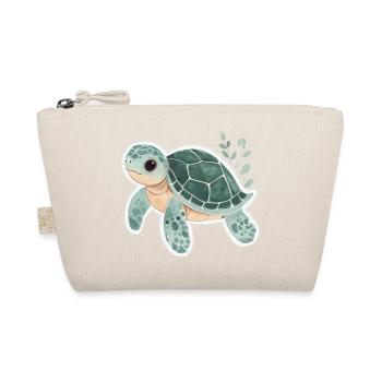 Turtle - Organic Pouch - nature - Front