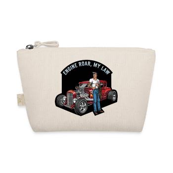 Hot engine and rebellious style - Organic Pouch - nature - Front