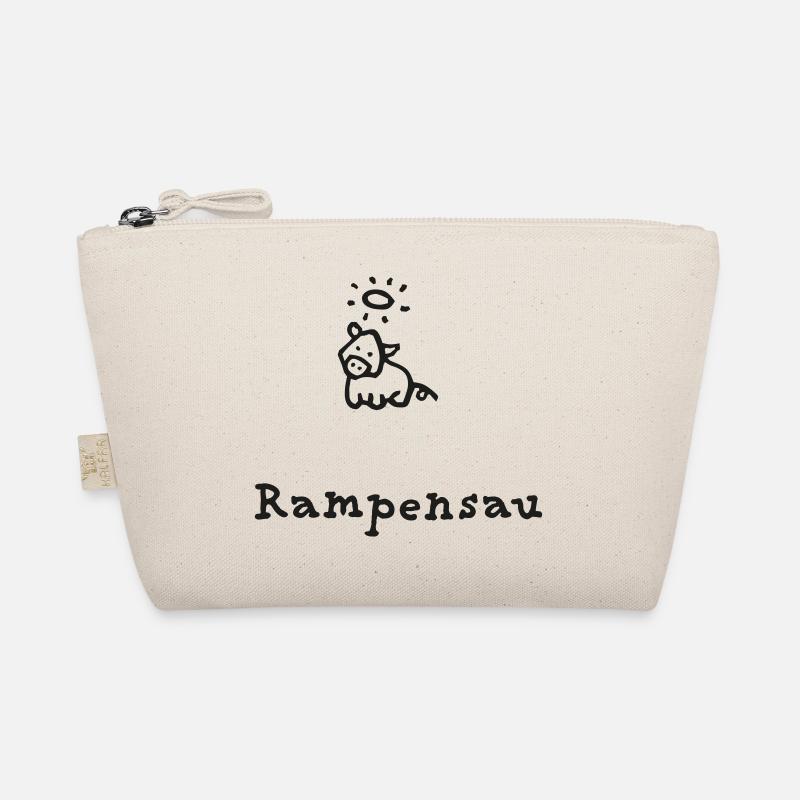 Rampensau - Bio-Täschchen - Natur