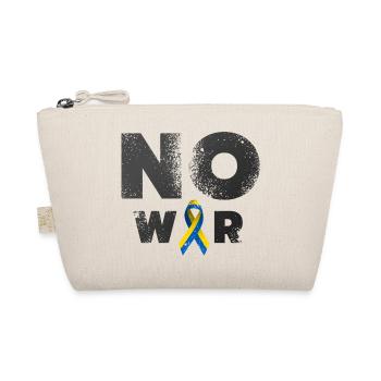 Pas de guerre en Ukraine Design - Trousse biologique - nature - Devant