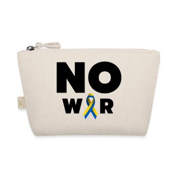 Anti-war design - Ukraine Russia - Organic Pouch - nature - Front