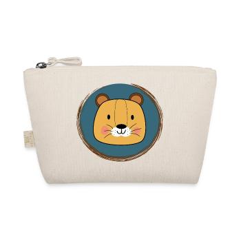 Lovely Lion - Organic Pouch - nature - Front