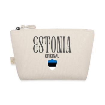 Fierté estonienne, design minimaliste et élégant - Trousse biologique - nature - Devant