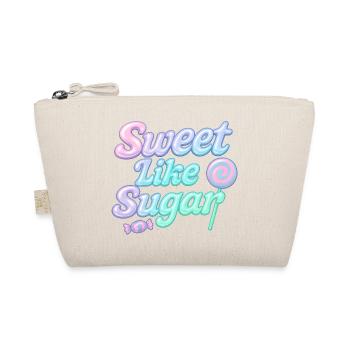 Sweet Like Sugar / Y2K Design - Organic Pouch - nature - Front