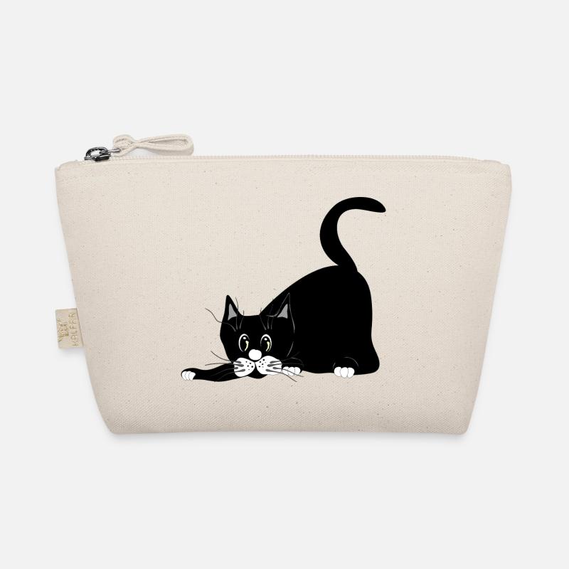 Katze - Bio-Täschchen - Natur