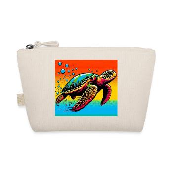 turtle - Organic Pouch - nature - Front