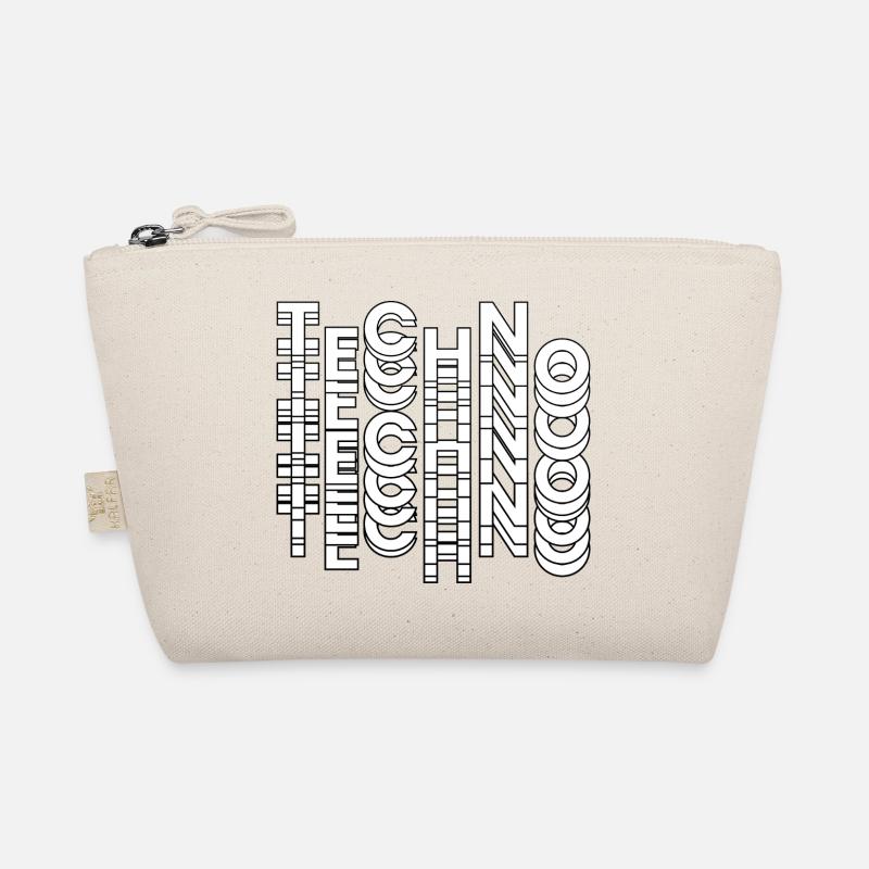 Conception de typographie techno futuriste Trousse biologique