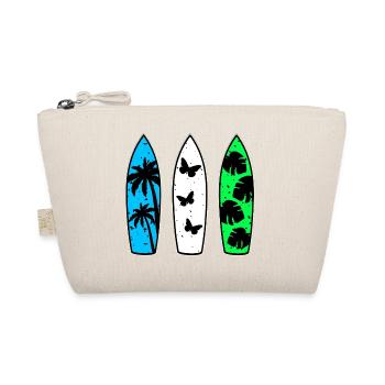 Surfboards - Bio-Täschchen - Natur - Vorne