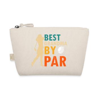 Best Grandma By Par Funny Golf Pun For Women - Bio-Täschchen - Natur - Vorne