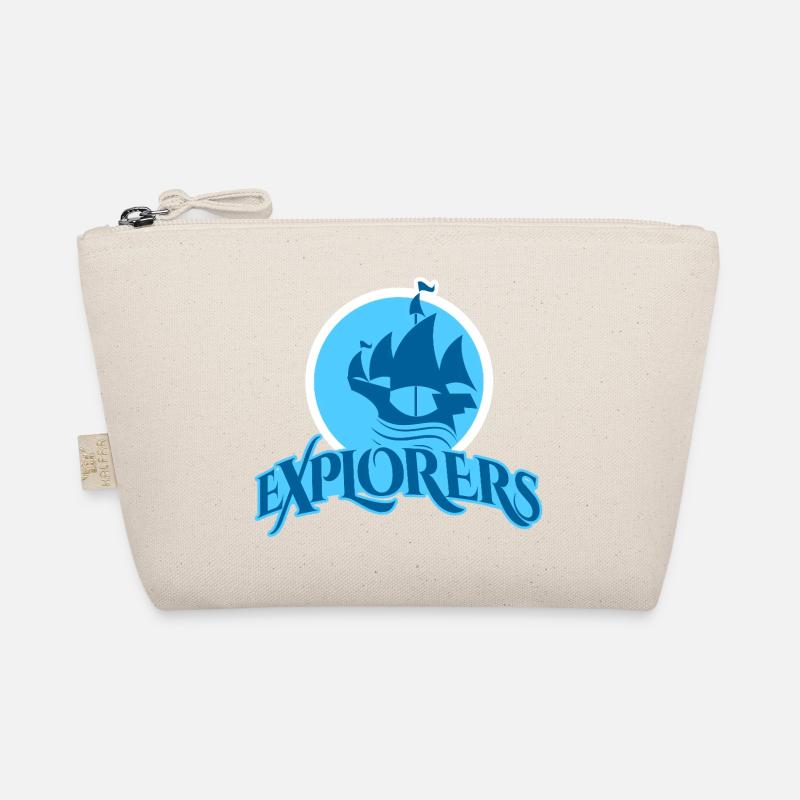 Die Reise der Entdecker Schiffsdesign Bio-Täschchen