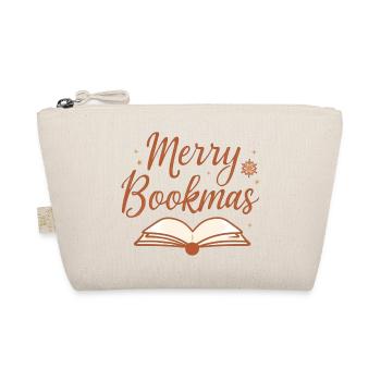 Merry Bookmas Fine Line Book Design - Trousse biologique - nature - Devant