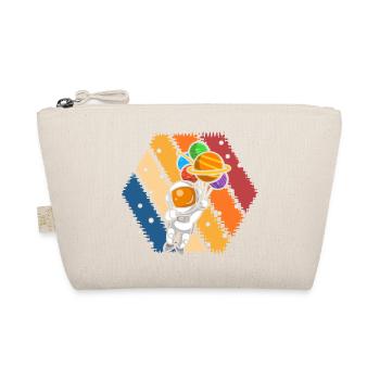 Astronaut Balloon Galaxy Splash - Organic Pouch - nature - Front