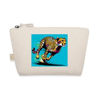 cheetah - Organic Pouch - nature - Front