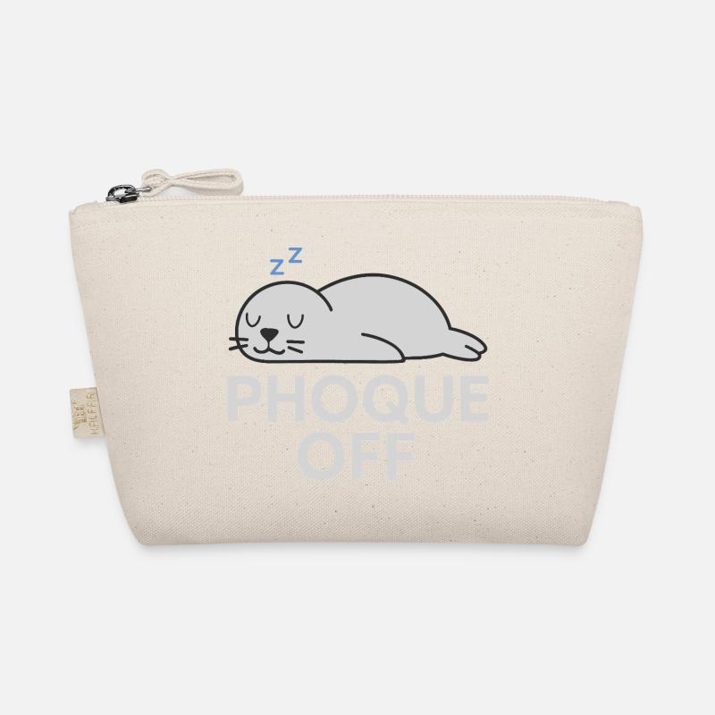 Phoque Off – Jeu de mots drôle et décalé Trousse biologique