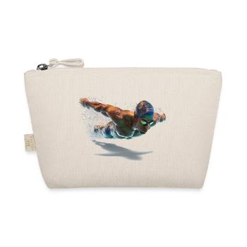 Couleur feu nageurs en freestyle - Trousse biologique - nature - Devant