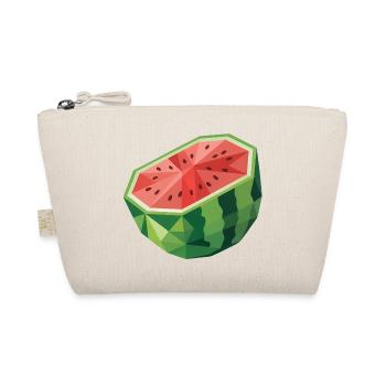Melone - Cooles Frucht-Logo - Bio-Täschchen - Natur - Vorne