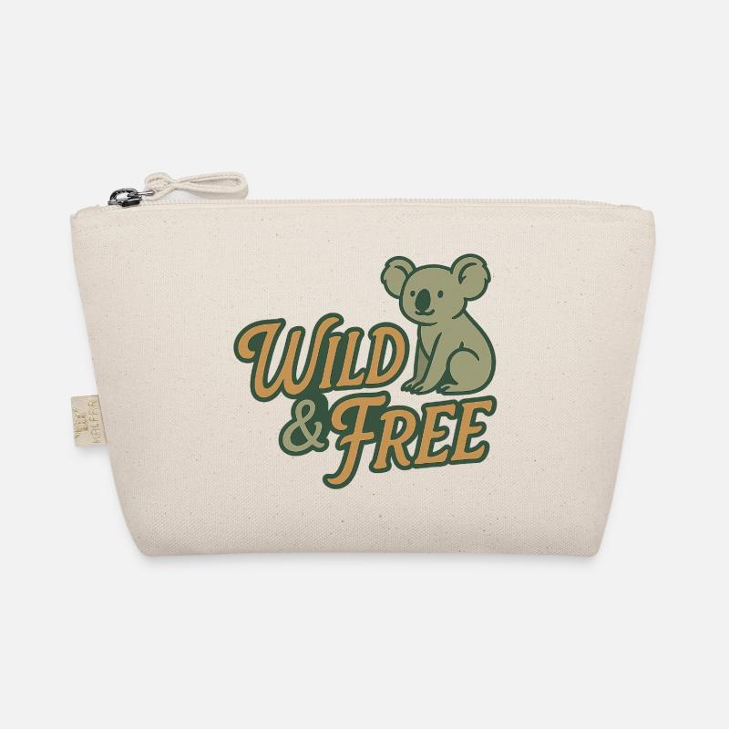 Wild & Free – Koala & Känguru - Bio-Täschchen - Natur
