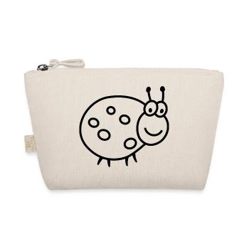 Coccinelle – Joli motif de jardin porte-bonheur - Trousse biologique - nature - Devant