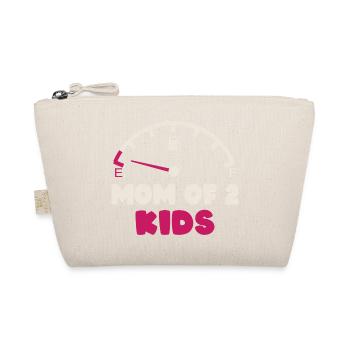 Best Mom in the World Gift Christmas - Organic Pouch - nature - Front