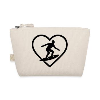 Coeur du surf - Trousse biologique - nature - Devant