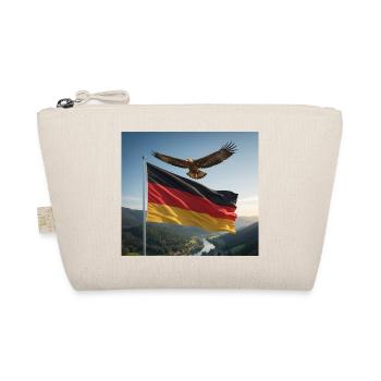 Aigle au-dessus du drapeau allemand - Trousse biologique - nature - Devant