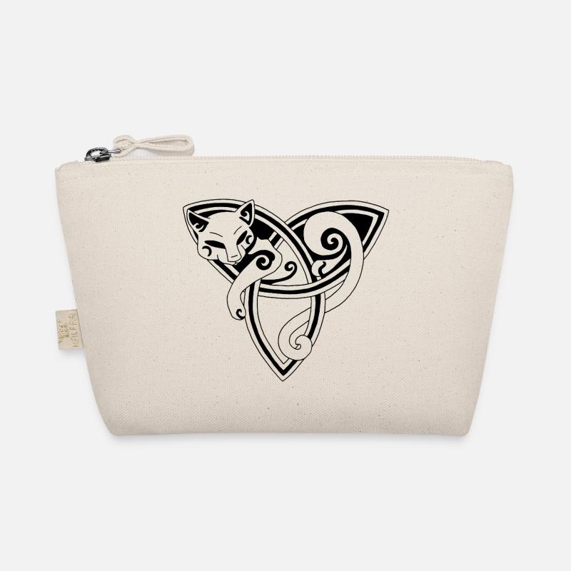 Chat noir et symbole celte Trousse biologique