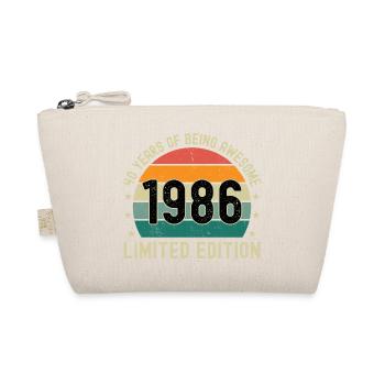 40 Years Of Being Awesome 1986 Limited Edition - Organic Pouch - nature - Front