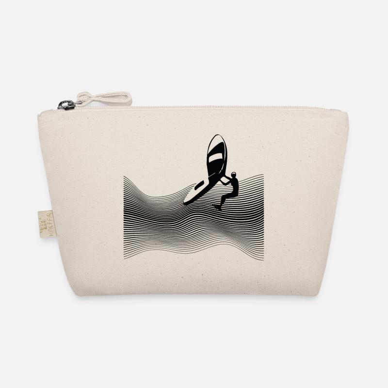 Wingfoiler sur vagues graphiques - Trousse biologique - nature