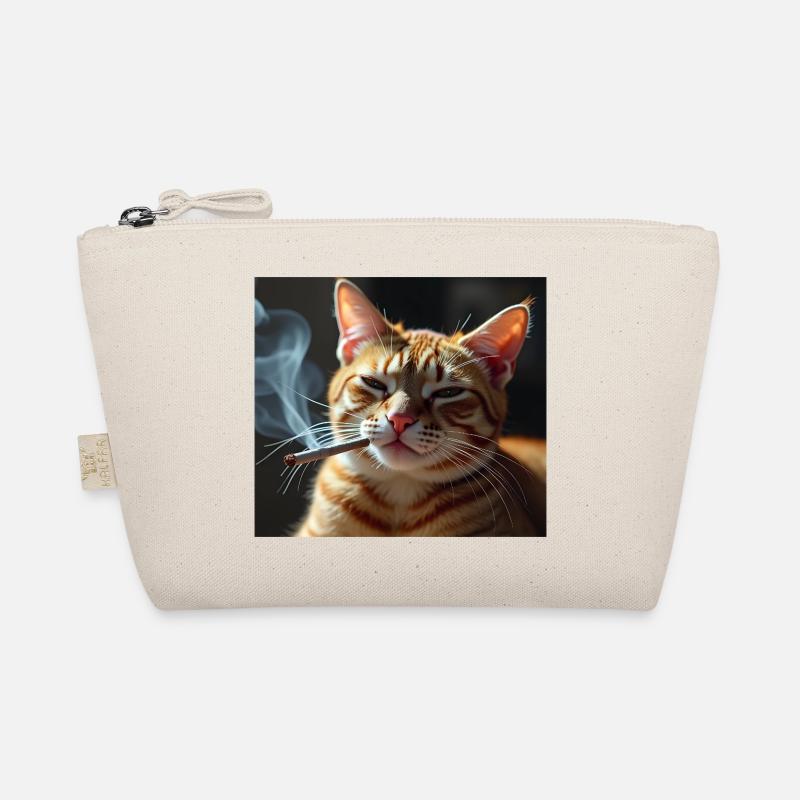 Fumer Chat Génération Z Mème Chat Fumer Trousse biologique