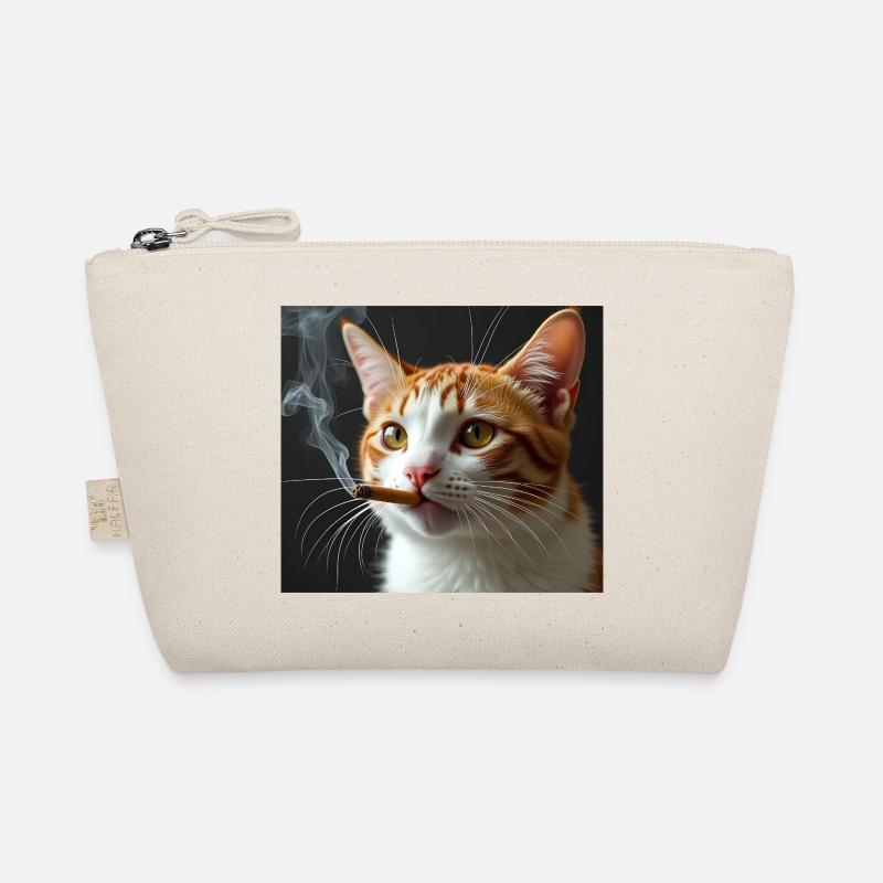 Fumer Chat Génération Z Mème Chat Fumer Trousse biologique