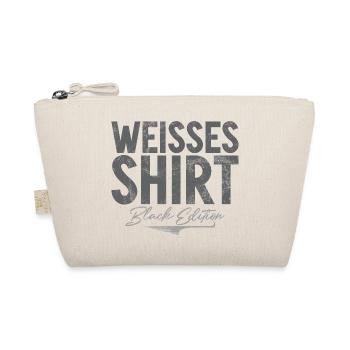 Chemise Blanche Édition Noire Drôle de Dicton - Trousse biologique - nature - Devant