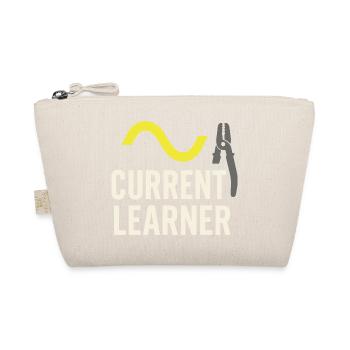 Apprentice electrician, student in the electrical trade - Organic Pouch - nature - Front