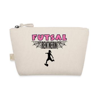 Futsal Rentnerin Futsalerin Rente Ruhestand - Bio-Täschchen - Natur - Vorne