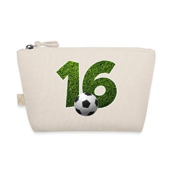 NON. 16 NUMÉRO 16 FOOTBALL 16E ANNIVERSAIRE - Trousse biologique - nature - Devant