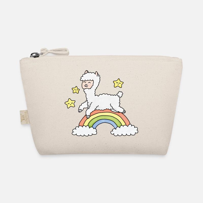 Alpaca Rainbow Dream Organic Pouch